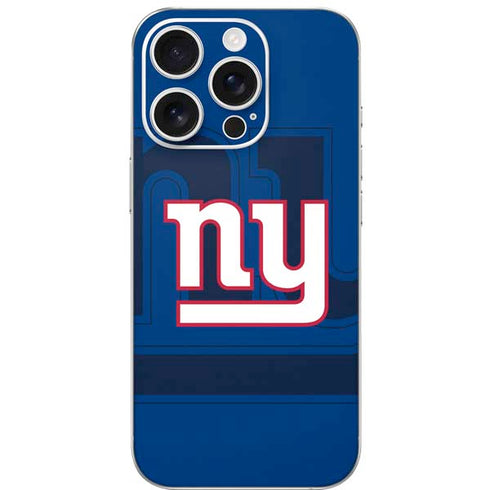 NFL New York Giants Double Vision iPhone 16 Pro Skin